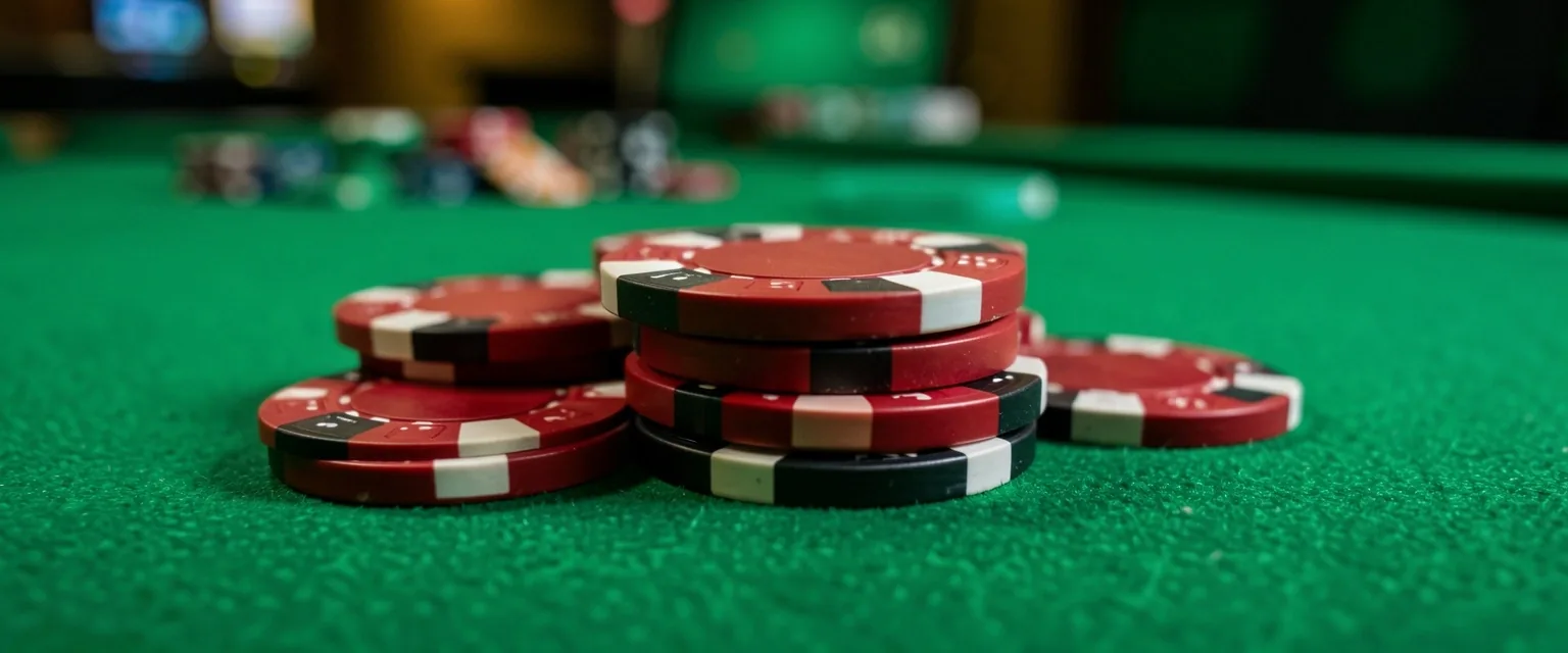Detalle de mesa de juego técnica