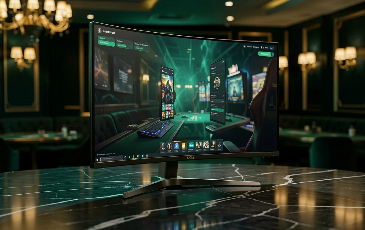 Atmósfera de casino premium